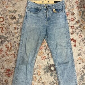 Rag and Bone Maya High Rise Straight Jeans